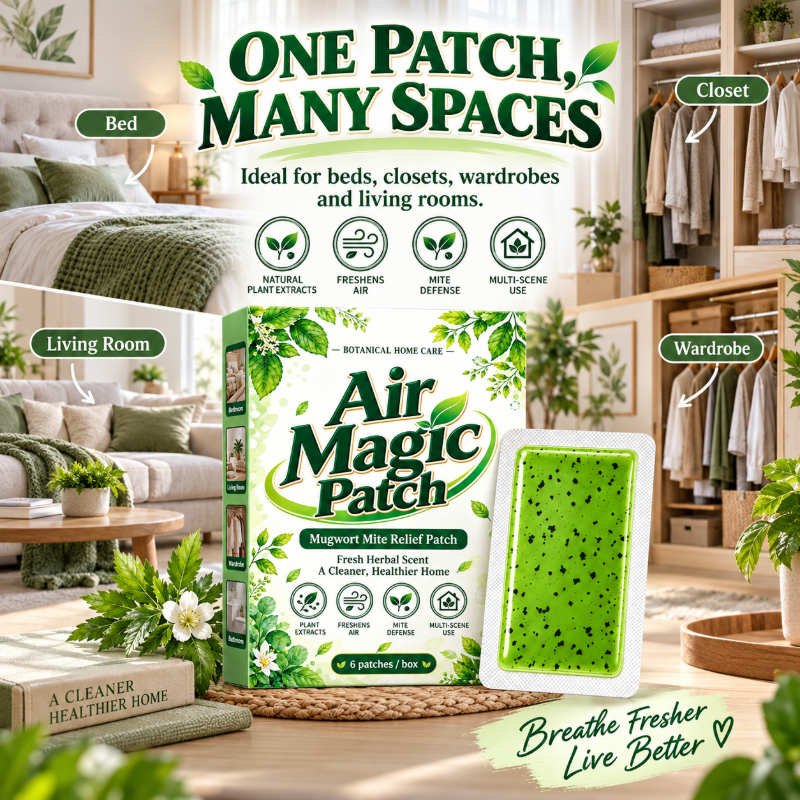Long-Lasting Mugwort Mite Relief Patch
