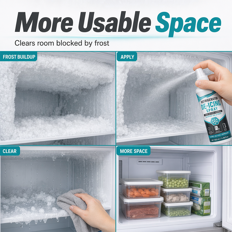 Fast-Acting Refrigerator Defrost Spray