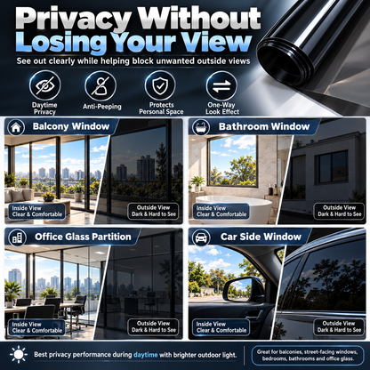 Multi-Purpose Scratch-Resistant Window Tint Film