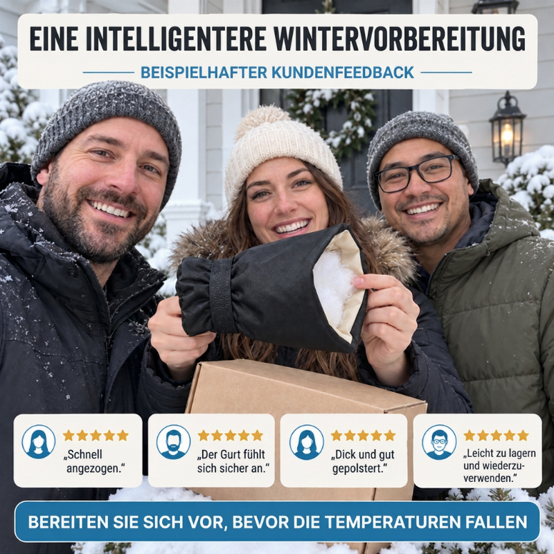 Outdoor Faucet Cover – Winter freeze protection & insulated