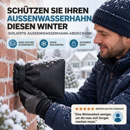 Outdoor Faucet Cover – Winter freeze protection & insulated