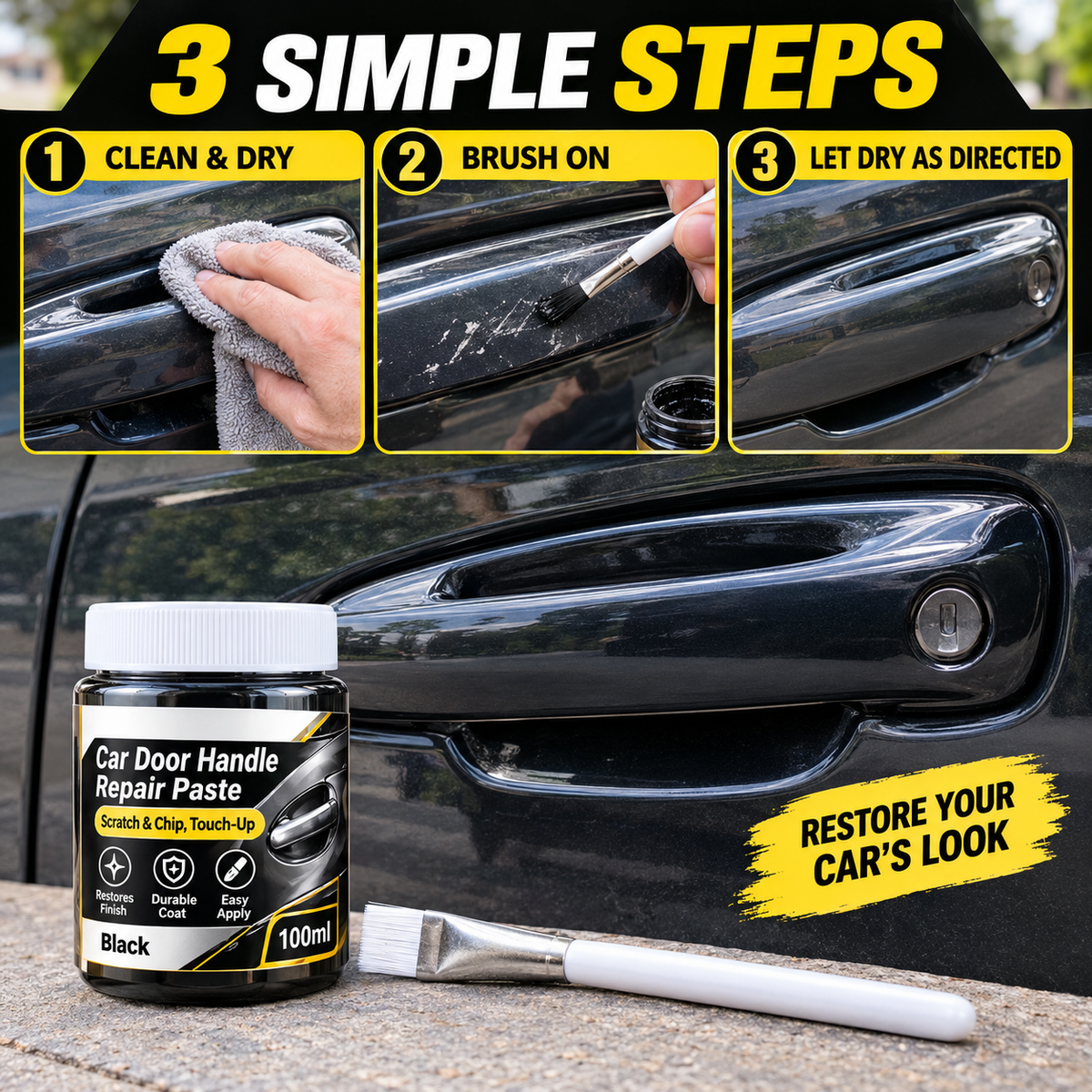 Car Door Scratch Repair Paste