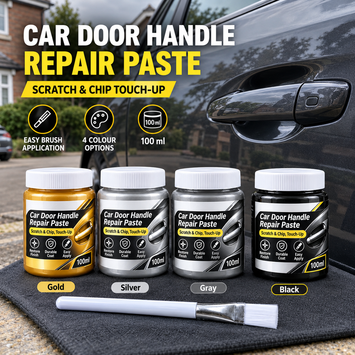 Car Door Scratch Repair Paste