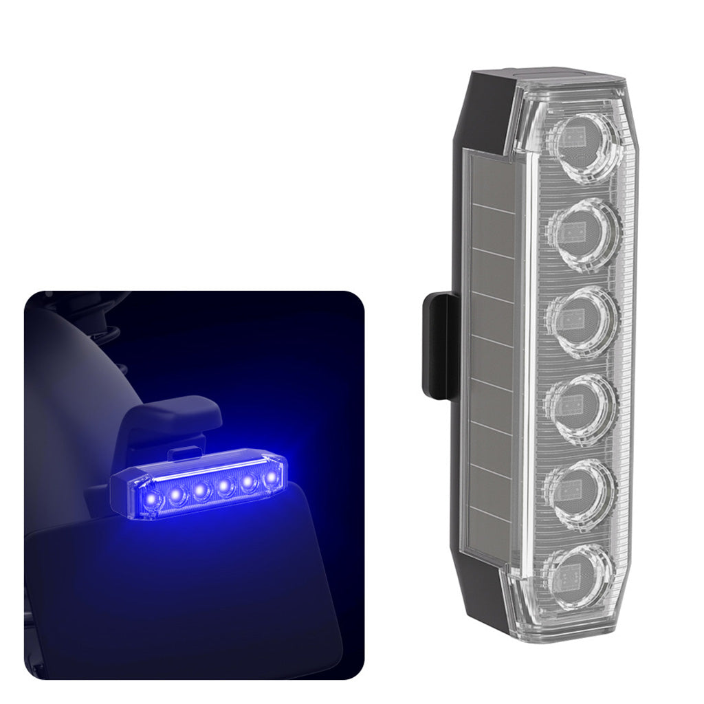Universal Solar LED Warning Light for Cars and Motorcycles