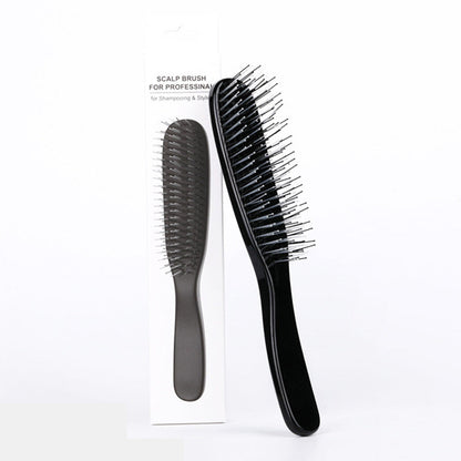 Detangle Knots Instantly! Gentle Portable Scalp Massage Hairbrush