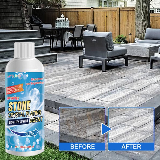 🔥🔥（BUY 2 GET 1 FREE ）🔥🔥-Stone Stain Remover Cleaner (Effective Removal of Oxidation, Rust, Stains)🔥🔥